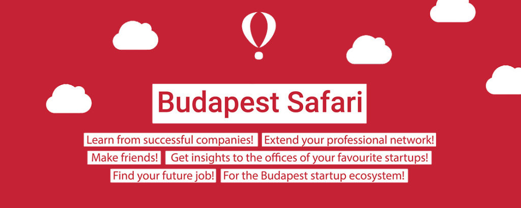 Promotional poster for Budapest Startup Safari