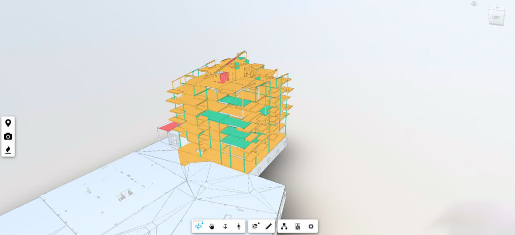 Scan of a construction site produced by Scaled Robotics