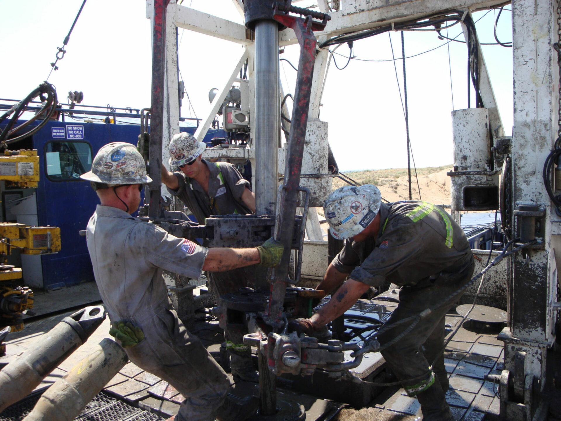 oil and gas workers