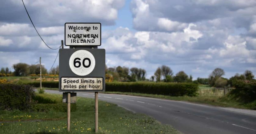 Irish border Brexit blockchain 150sec