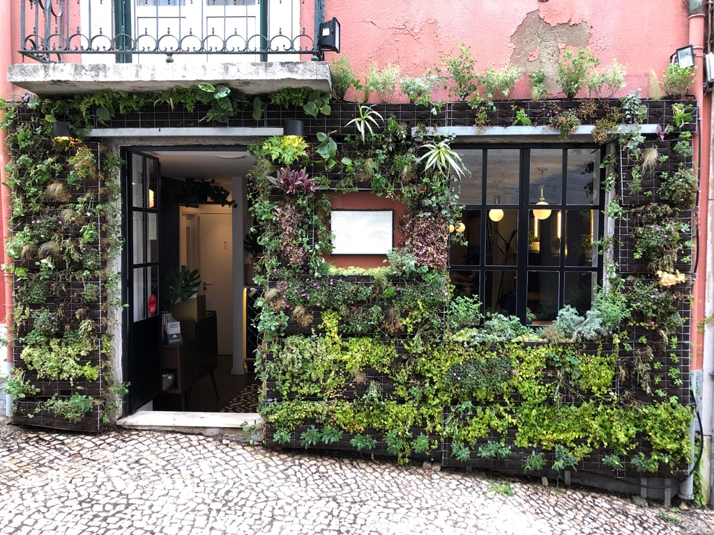 Green walls Lisbon sustainability